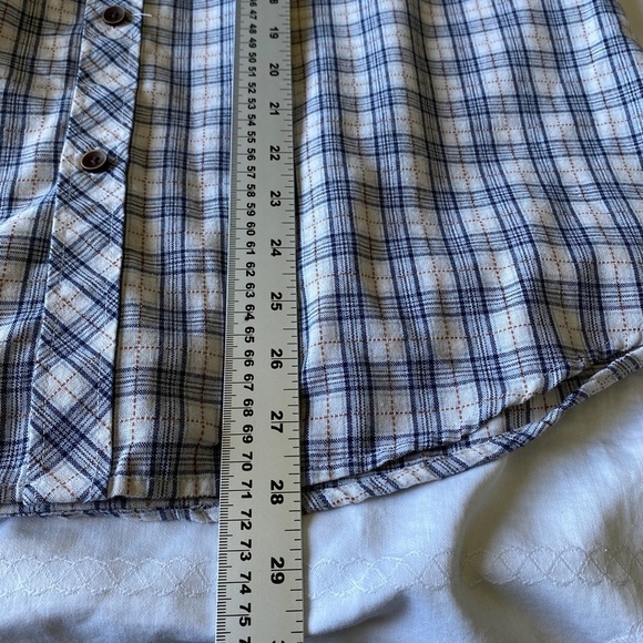 London Prodigy Men's Short Sleeve Button Up Shirt Size Large Inner Collar‎ Trim - Picture 11 of 12